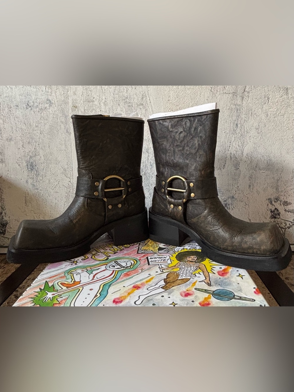 Free People moto boots by Jeffrey Campbell - Picture 6 of 10